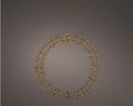Lumineo micro led krans | 116x16 centimeter | 1800 LED | klassiek warm - afbeelding 3