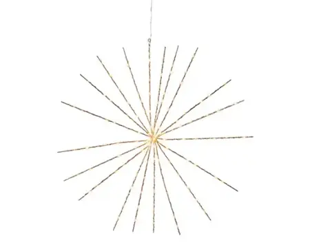 Lumineo micro led polestar d55cm koper/warm wit - afbeelding 2