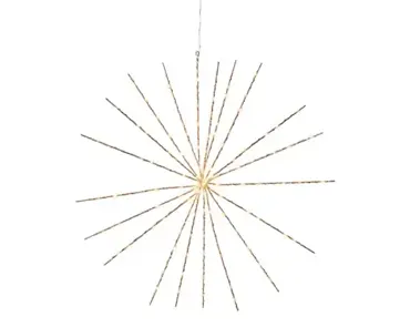 Lumineo micro led polestar d55cm koper/warm wit - afbeelding 2