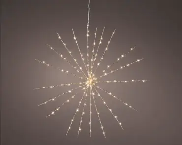 Lumineo micro led polestar d55cm koper/warm wit - afbeelding 3