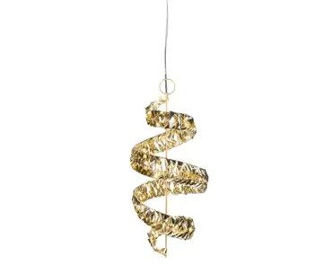 Lumineo Micro led spiraal 18x41cm 150led goud/warm wit - afbeelding 1