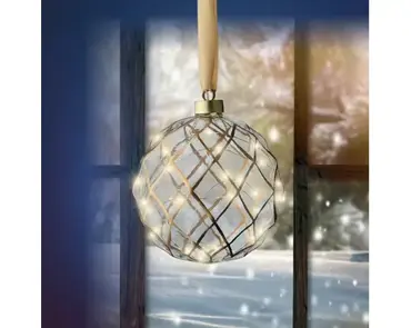 Lumineo microled bal 14cm helder/warm wit - afbeelding 2