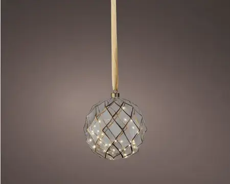 Lumineo microled bal 20cm helder/warm wit - afbeelding 4