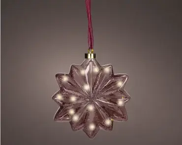 Lumineo microled bloem 19cm warm wit - afbeelding 3