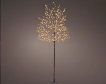 Lumineo microled boom 150cm-480l zwart/klassiek warm - afbeelding 3