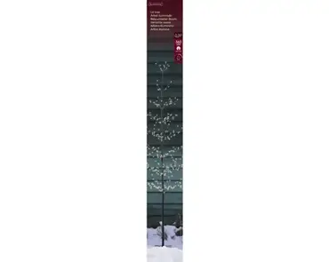 Lumineo microled boom 180cm-360l zwart/warm wit