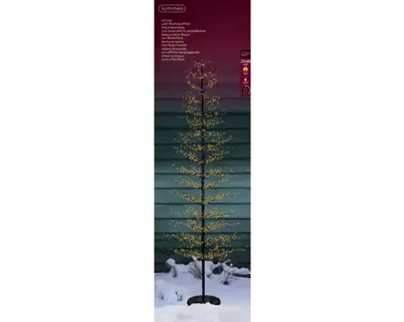 Lumineo microled boom | 2048 LED | 2.7 meter | zwart/klassiek warm - afbeelding 1