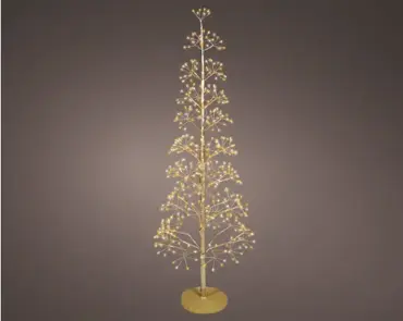 Lumineo microled boom | 448 LED | 1.2 meter | goud/warm wit/klassiek warm - afbeelding 2