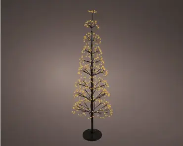 Lumineo microled boom | 448 LED | 1.2 meter | zwart/klassiek warm - afbeelding 2