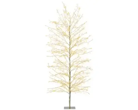Lumineo Microled boom 80x180cm goud/warm wit/klassiek warm - afbeelding 3
