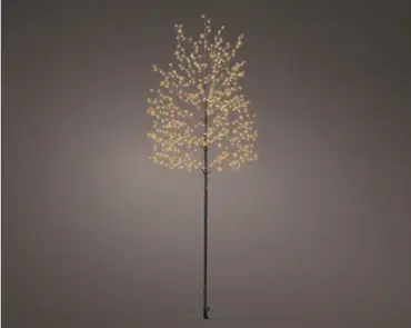 Lumineo Microled boom kort 40x180cm zwart/klassiek warm - afbeelding 2