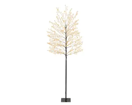 Lumineo Microled boom kort 40x180cm zwart/klassiek warm - afbeelding 3