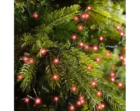 Lumineo microled compact twinkle | 11 meter | 500 LED | groen/rood - afbeelding 3