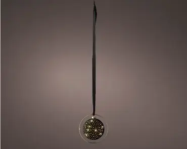 Lumineo microled schijf 20cm zwart/warm wit - afbeelding 4