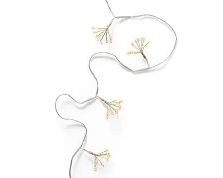 Lumineo microled stringlights 100cm goud/klassiek warm - afbeelding 2