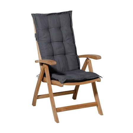 Madison Kussen hoge rug 123x50cm Panama grijs