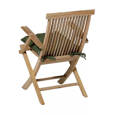 Madison kussen toscane Panama green 46 x 46 stoel achterkant