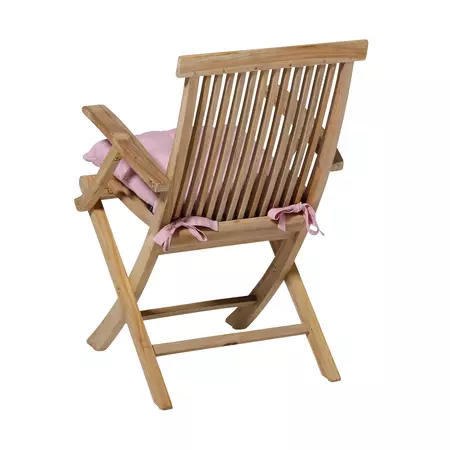 Madison kussen toscane Panama soft pink 46 x 46 stoel achterkant