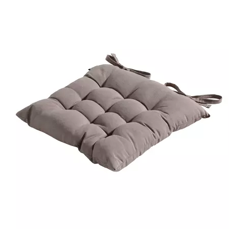 Madison kussen toscane Panama taupe 46 x 46 zijkant