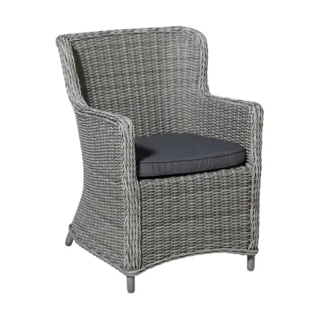 Madison kussen wicker 48x48cm panama grijs - afbeelding 3
