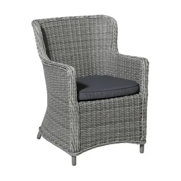 Madison kussen wicker 48x48cm panama grijs - afbeelding 3