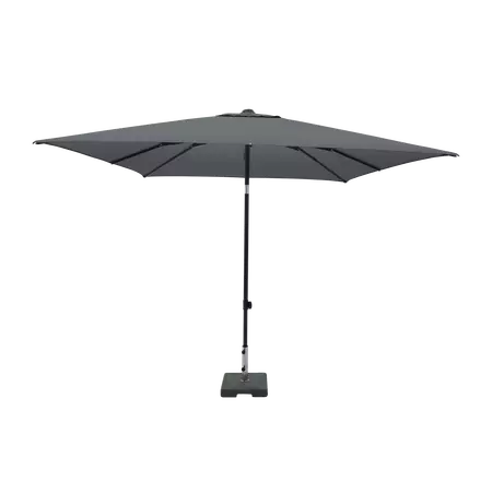 Madison Parasol Corsica Push-up Rechthoek 200x250cm - Grijs