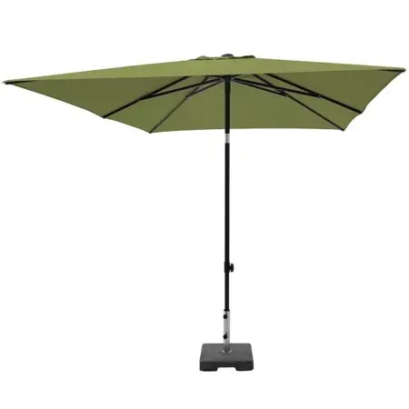 Madison Parasol Denia push-up 200x200cm Groen