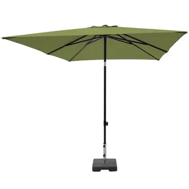 Madison Parasol Denia push-up 200x200cm Groen