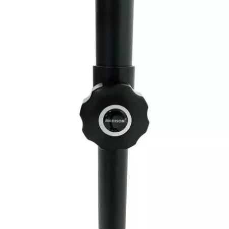 Madison Parasol Elba Push-up Ø3m - Grijs