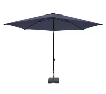 Madison Parasol Elba Push-up Ø3m - Saffier Blauw