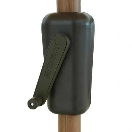 Madison Parasol Lissabon teak luxe champagne 300cm - afbeelding 2