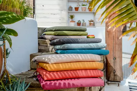 Madison zitkussen 40x40cm Panama taupe