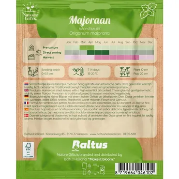 Majoraan worstkruid 250st - afbeelding 2