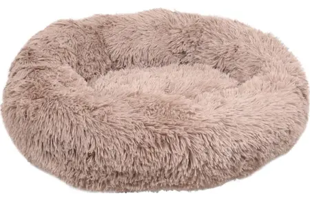Mand krems rond 50cm lichtbruin - afbeelding 1