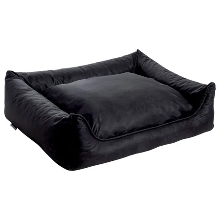 MaxxNobel Sofa ortho lederlook 120x85cm zwart - afbeelding 1