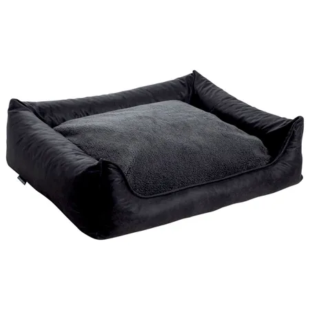 MaxxNobel Sofa ortho lederlook 120x85cm zwart - afbeelding 2
