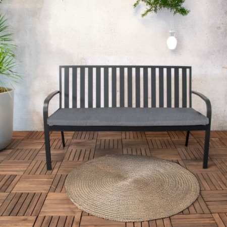 Milan 3 zitsbank Grijs - afbeelding 4