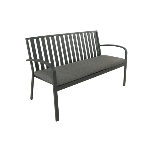 Milan 3 zitsbank Grijs - afbeelding 2