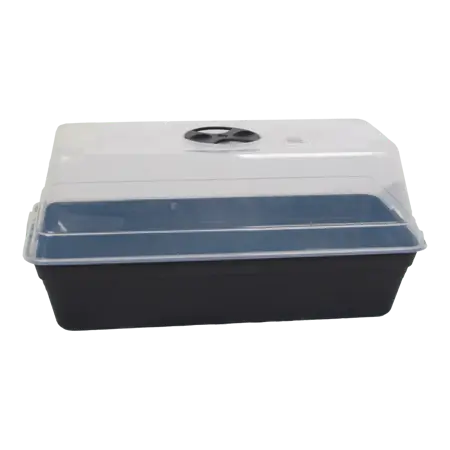 Moestuin kweekkas 39cm Zwart