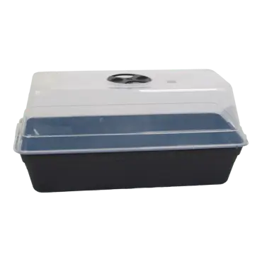 Moestuin kweekkas 39cm Zwart