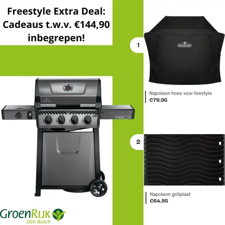 Napoleon Freestyle 425. 4 branders + zijbr. - afbeelding 8