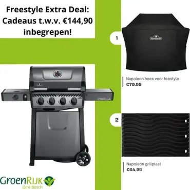 Napoleon Freestyle 425. 4 branders + zijbr. - afbeelding 8