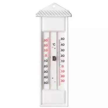 Nature Muurthermometer min-max kunststof