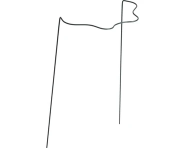 Nature Plantensteun d6mm h60b30l18cm groen