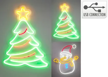 Neon figuur - assortiment - afbeelding 4