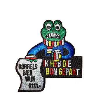 Oeteldonk embleem - Bon gepakt