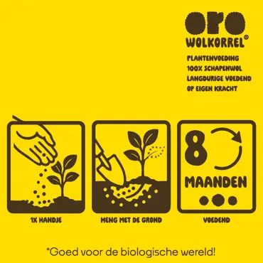 Oro Wolkorrel - 400 gram plantenvoeding