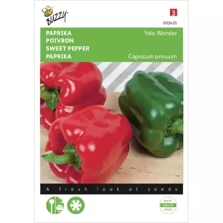 Paprika Yolo Wonder - afbeelding 1