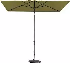 Parasol Mikros Luxe Rechthoek 200x300cm - Sage Groen
