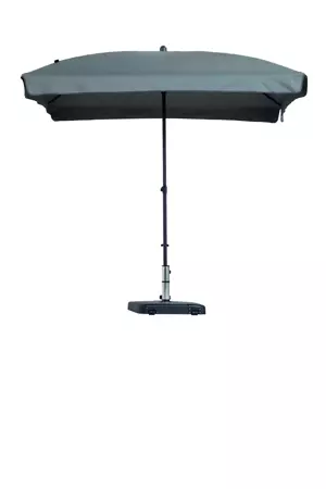 Parasol Patmos De Luxe Rechthoek 210x140cm - Licht Grijs* - afbeelding 1